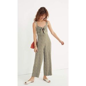 Madewell Plumeria Cut-Out Jumpsuit